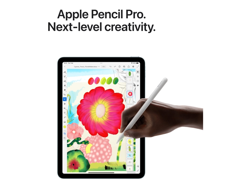 Apple Ipad Air, 27,9 Cm (11"), 2360 X 1640 Pixel, 1 Tb, 8 Gb, Ipados 18, Blau