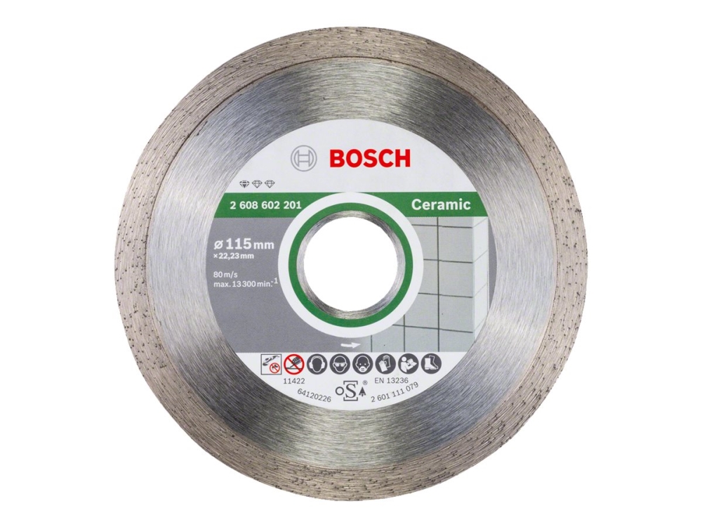 Bosch Professional for Ceramic Diamantskæreskive Vinkelkværn 22.23 mm akselhul