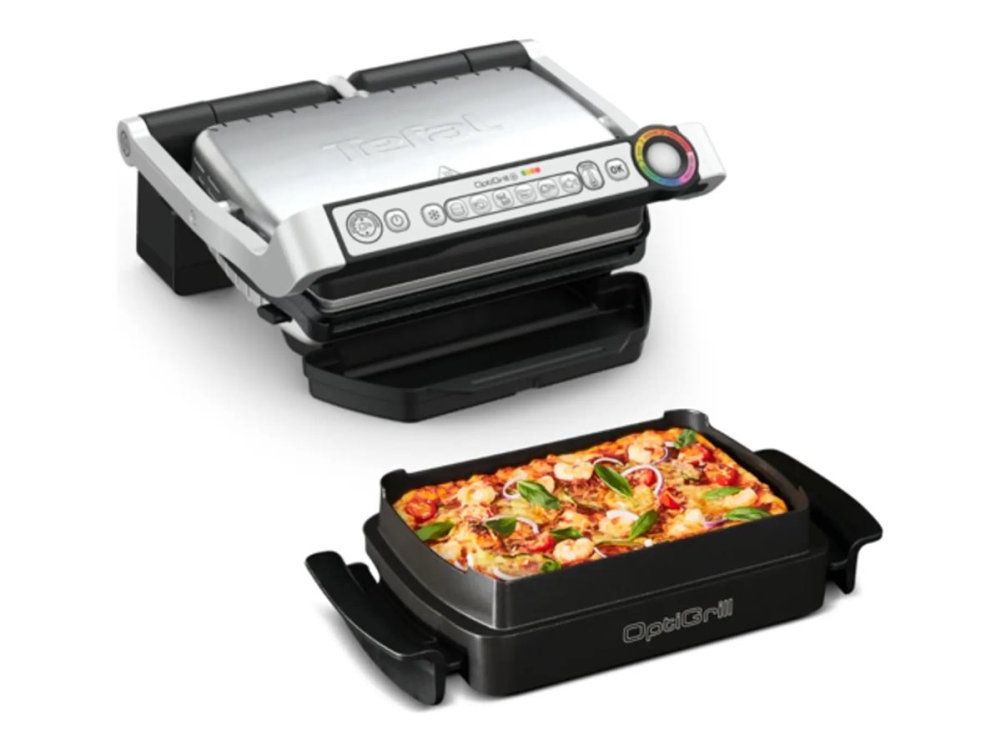 Tefal Optigrill Gc714d Grill Elektrisk 600 Cm2