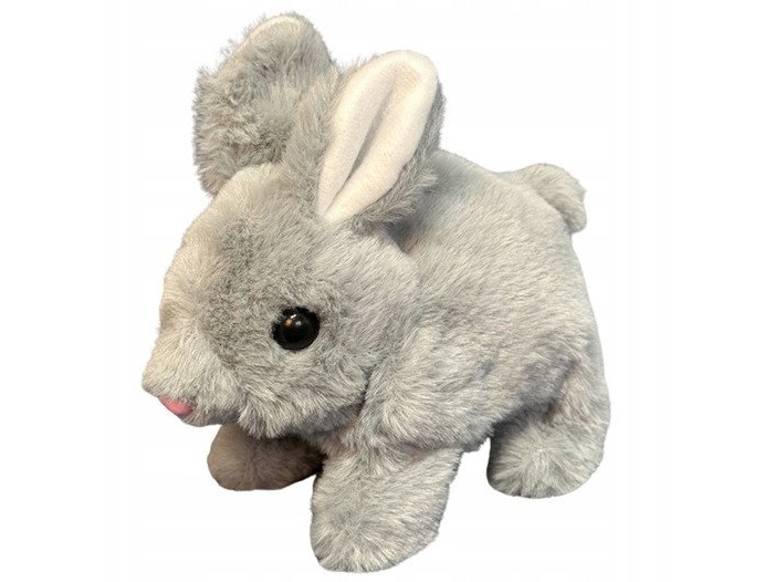 Plüsch Maskottchen Huggable Rabbit Kaninchen Grau 18Cm