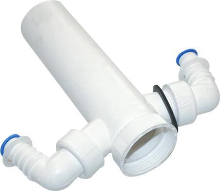 Alternativ bild 0 för GLYNWED Tilslutningsrør 11/2 - 50 mm med 2 studs hvid