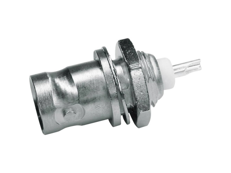 Telegärtner Bnc-Einbaubuchse 50 Ohm, Innenleiter Vergoldet, Z01, - 1 Stück (J01001a0053z)