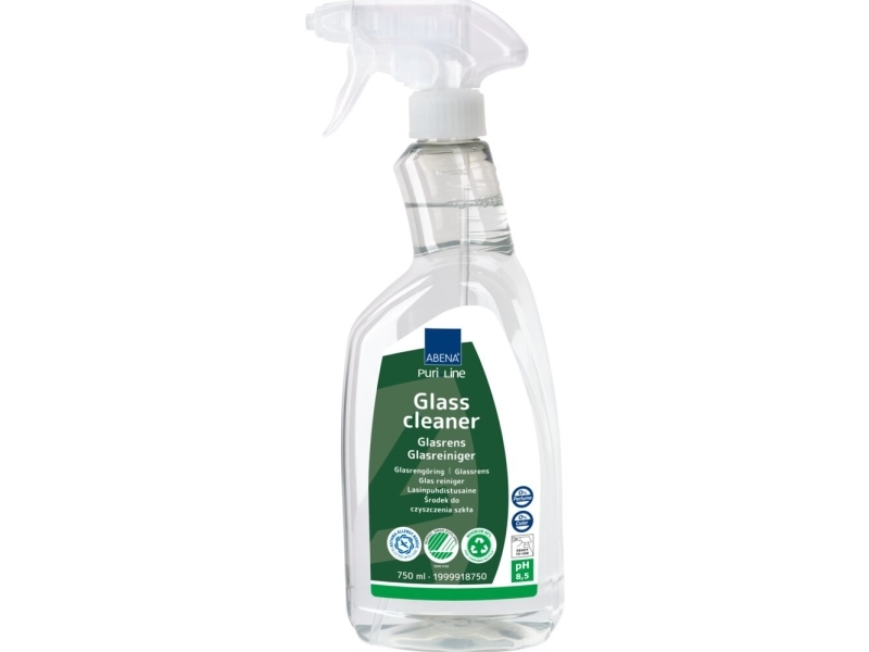 Glasrens, Abena Puri-Line, 750 Ml, Klar-Til-Brug - (8 Stk.)