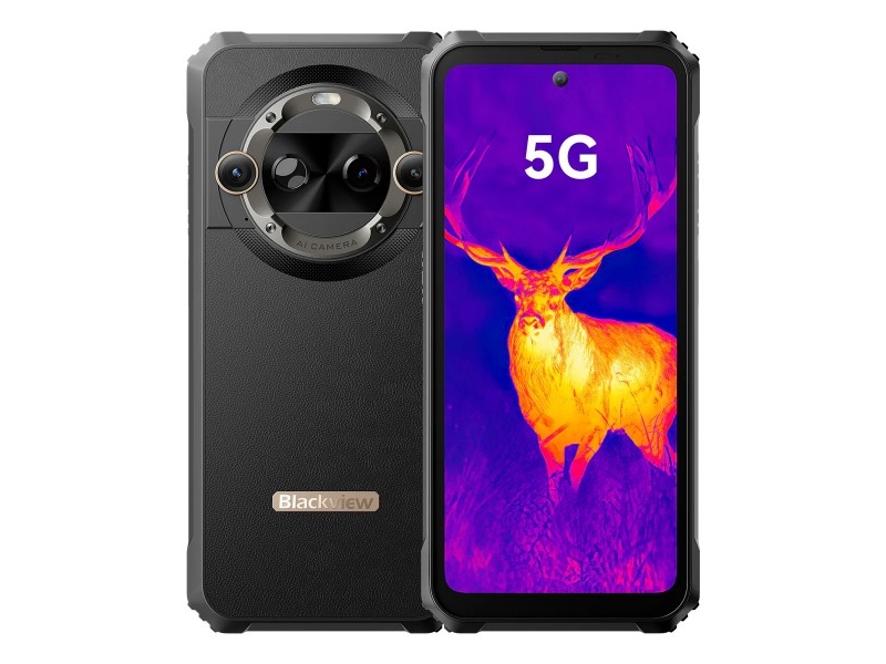 Išmanusis Telefonas Su Šilumine Kamera Blackview Bl9000 Pro 5G 12/512Gb, Juodas