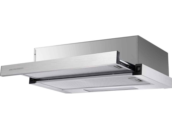 Berdsen Teleskooppinen liesituuletin 50 cm Inox BT-233