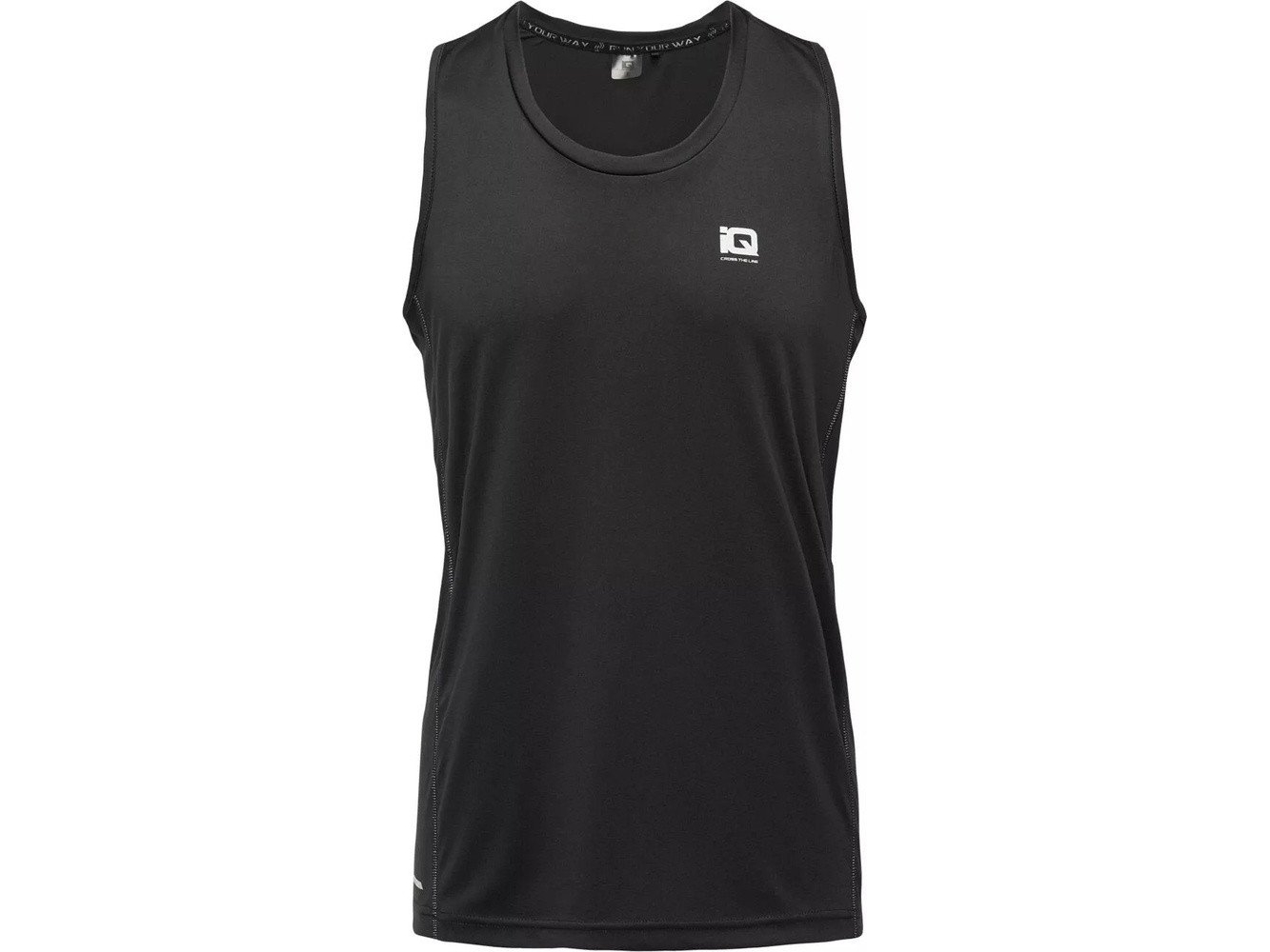 T-Shirt Uden Ærmer Til Mænd Iq Intelligence Quality Imos Ii Størrelse Xxl