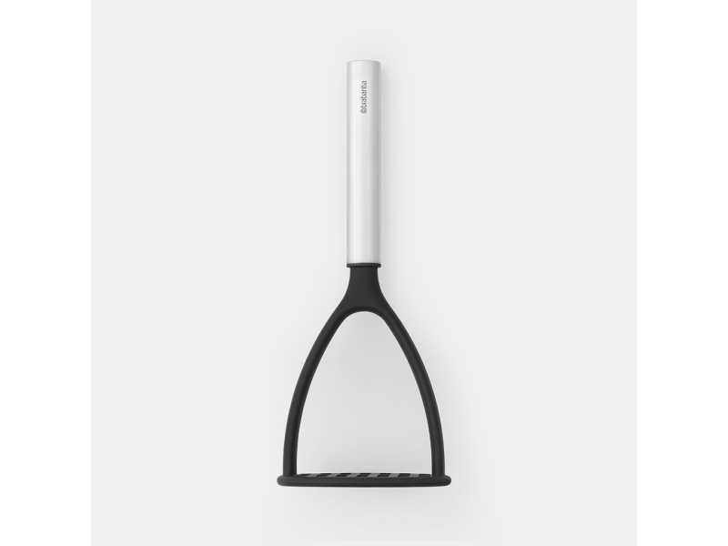 Brabantia 250507, Traditioneller Kartoffelstampfer, Schwarz, Silber, Nylon, Kunststoff, 1 Stück(E)