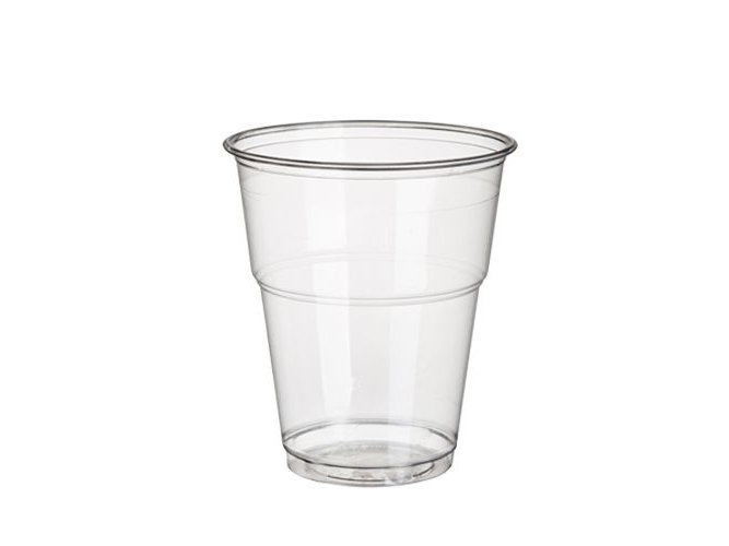 Papstar 81188, 300 Ml, Polylactid (Pla), Transparent, 9,5 Cm, 110 Mm, 25 Stk