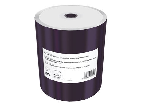 Mediarange Mr413-Shrink, Dvd-R, 120 Mm, Druckbar, Schrumpfverpackt, 100 Stück(E), 4,7 Gb