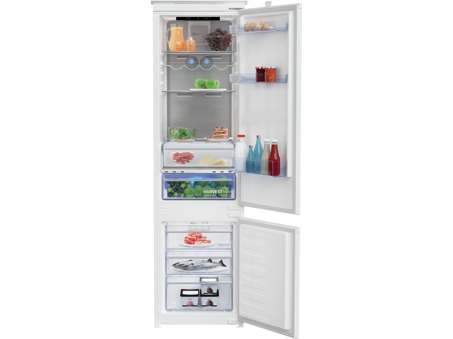 Beko Kühlschrank Beko Bcna306e5zsn Kühlschrank
