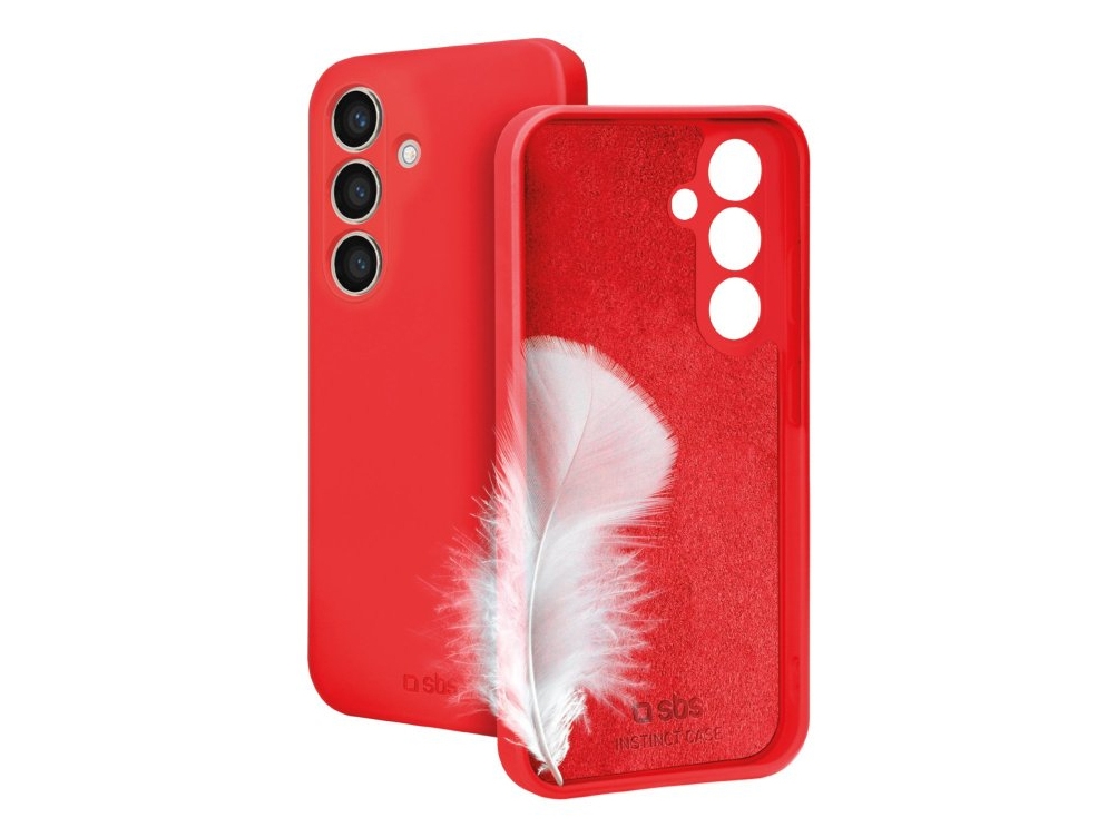 Sbs Instinct, Cover, Samsung, A36 / A56, 17 Cm (6.7"), Rød
