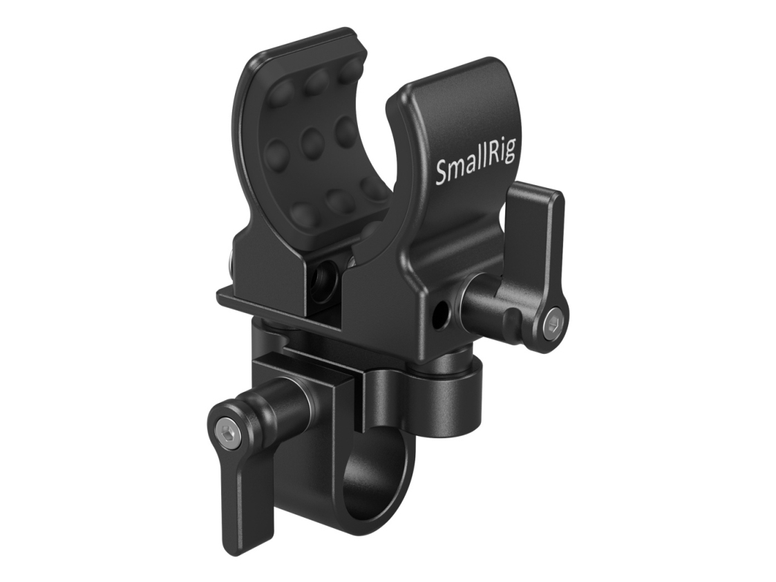 SmallRig 1993B, Mikrofonbeslag, Sort, Aluminium, 53,5 mm, 42 mm, 72 mm