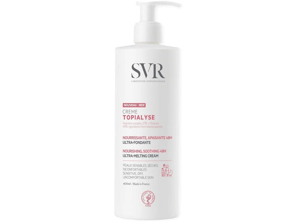 Svr Topialyse Nourishing Cream For Face And Body 400Ml