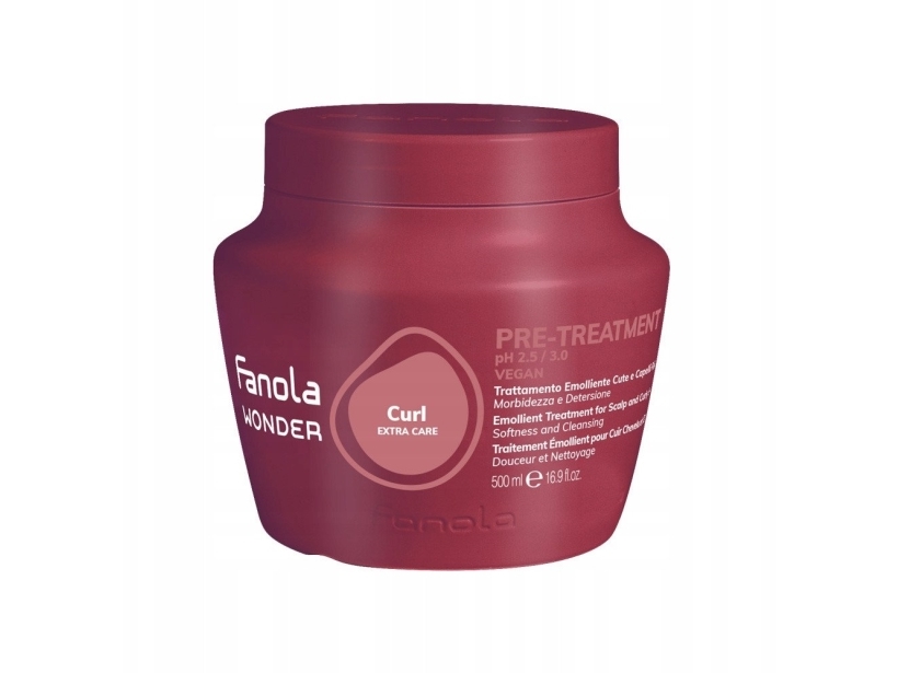 Fanola_Wonder Curl Extra Care Pre-Treatment Weichmachendes Pre-Shampoo 500Ml