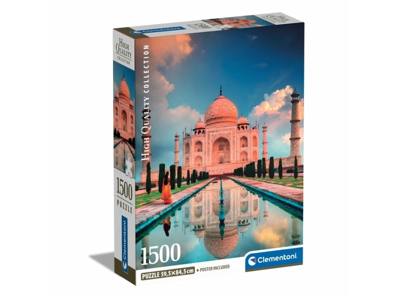 Clementoni Puzzle 1500 Teile Kompakt Taj Mahal