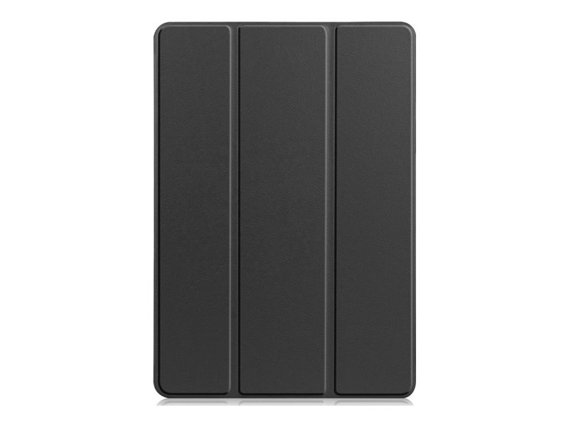 Estuff Houston – Flip-Cover Für Tablet – Polyurethan, Polycarbonat, Ledermuster, Mikrofaser – Schwarz – Für Lenovo Tab M10 (3. Generation)