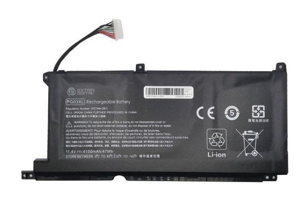 Bateria Extra Digital Laptop Akku Hp Pg03xl, 4150Mah, Extra Digital Advanced