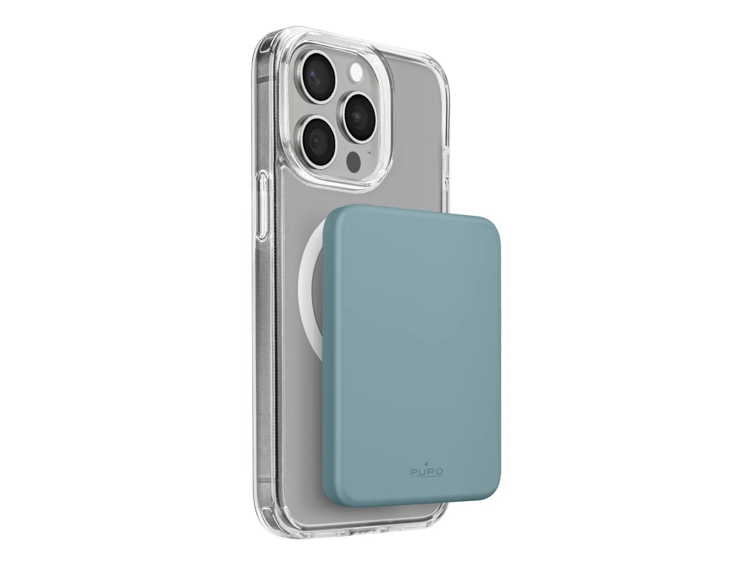 PURO PUFCBB40P2MAGGRN, 4200 mAh, Litium Polymer (LiPo), Trådlös laddning, 3,7 V, Grön | Tele & GPS - Batteri & Laddare - Strömförsörjningsbanker | GameStuff