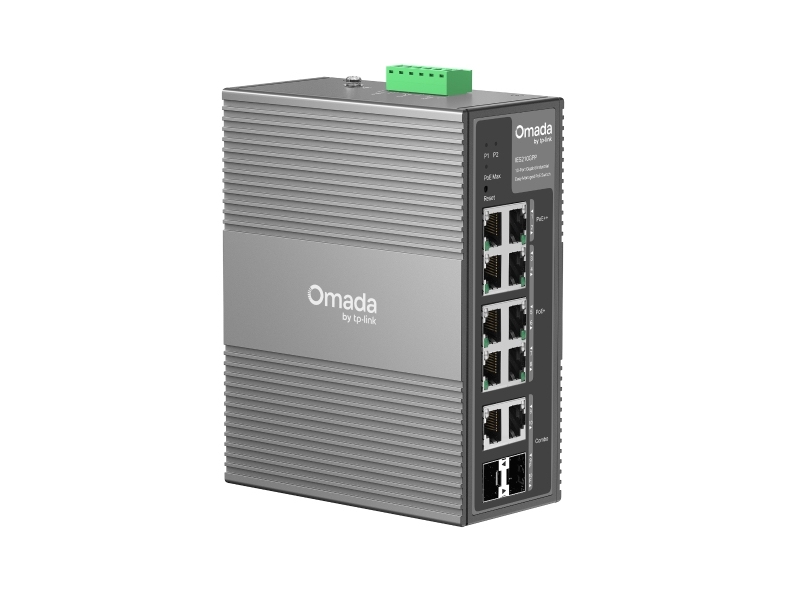 TP-Link Omada IES210GPP, hanterad, Gigabit Ethernet (10/100/1000), Strömförsörjning via Ethernet (PoE) stöd, Rackmontering, DIN rail | Datortillbehör - Nätverk - Switchar | GameStuff