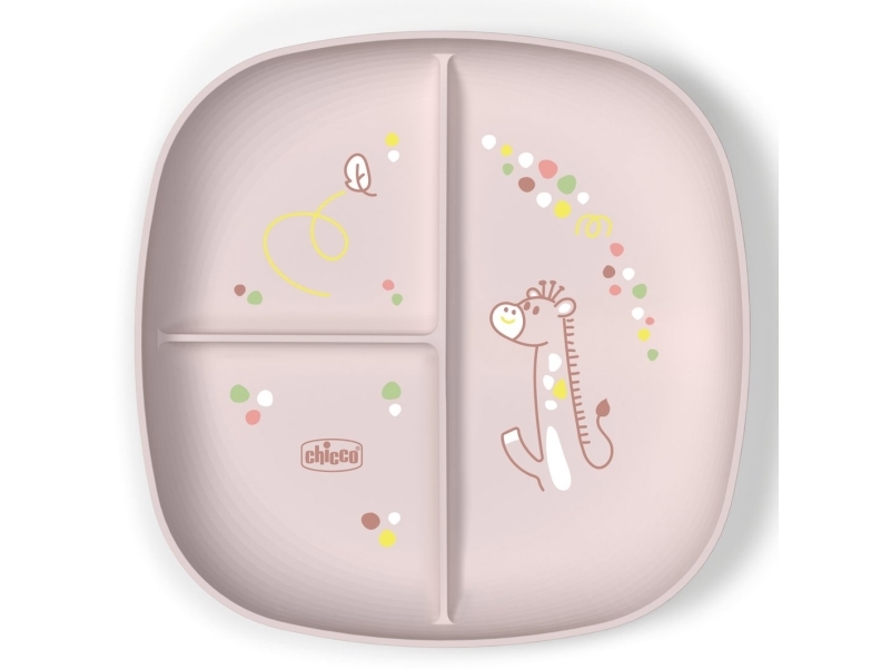 Chicco 00016003150000, Barntallrik, Rosa, Pojke/flicka, 1 År, 168 g, 210 mm | N - A | GameStuff