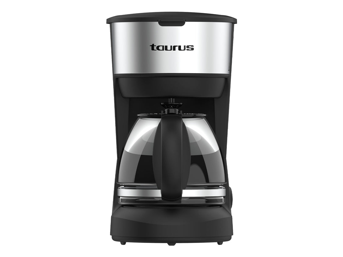 Taurus Verona 6 Inox, Droppande kaffebryggare, Malat kaffe, 600 W, Svart, Rostfritt stål | Köksapparater - Köksmaskiner | GameStuff
