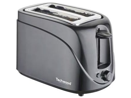 Techwood Tgp-106 Toaster 2 Slice(S) 700 W Black