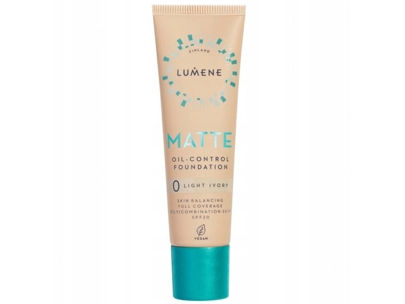 Lumene_Matte Oil-Control Face Mattifying Foundation Spf20 0 Light Ivory 30Ml