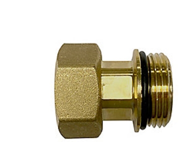 nippel med 1x1 överfallsmutter - För högermontage av shunt 7025 | VVS Artiklar - Uppvärmning - Golvvärme | GameStuff