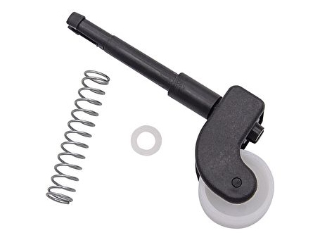 Wedo 201 801, Svart, Vit, 1 styck | Huset - Inredning - Hjul för möbler | GameStuff