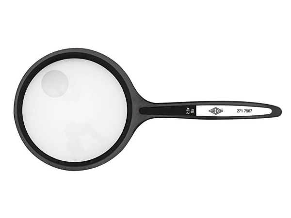 Wedo Lup Med Håndtag Rund Diameter 48 Mm Rund Lup Plastlinse Integreret ( 2717507 )