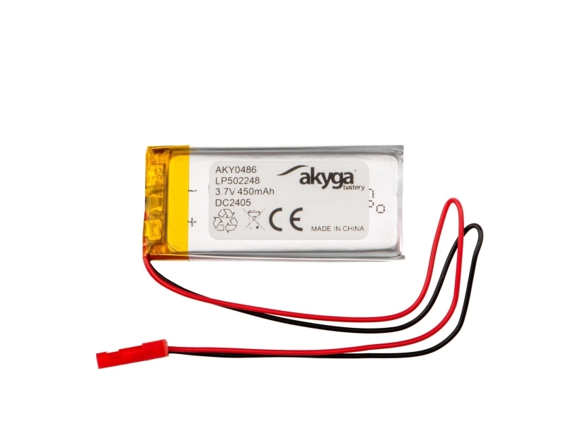 Akyga Lp502248 Batteriepack Batteriegröße: Spezialbatterie Lipo 3,7 V 450 Mah