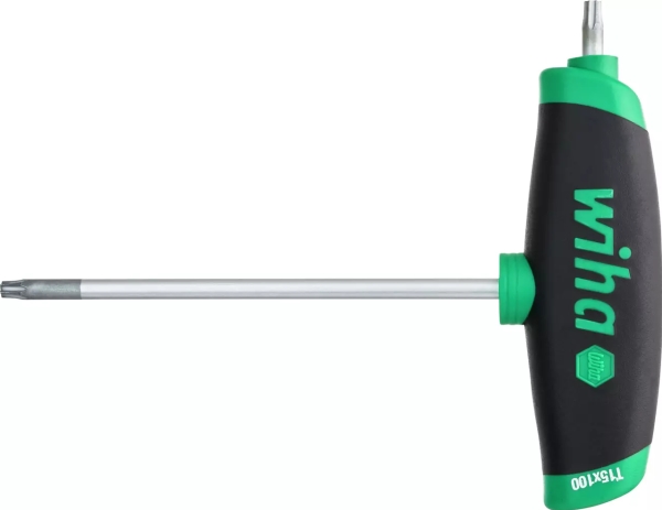 Wiha 45452, T-greb unbrakonøgle, metrisk, 1 stk, T-greb med kort arm, 18,2 cm, 114 g