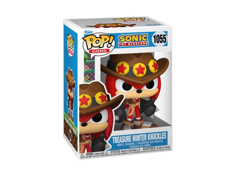 Funko POP Vinyl Sonic Treasure Hunter Knuckles