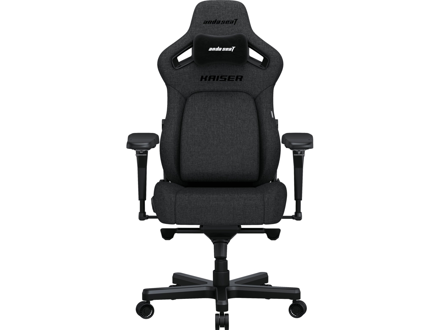 Anda Seat Gaming-Sessel Kaiser 4 Xl Anda Seat Stoff Dunkelgrau