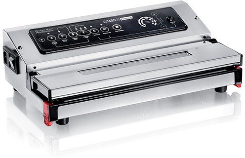 Magic Vac Jumbo 30 Premium, Sort, Rustfrit stål, -0,83 mbar, Marinér, Pulse vac, Rustfrit stål, 30 cm, TÜV, CE, GS