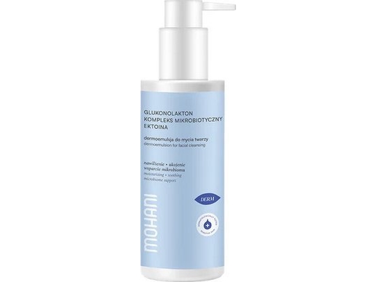 Mohani_Moisturizing Dermoemulsion Face Wash With Gluconolactone, Ectoin And Microbiotic Complex 150G