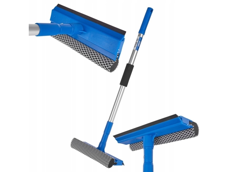 Teleskopisk vinduesvasker med visker 54-85 cm (40)