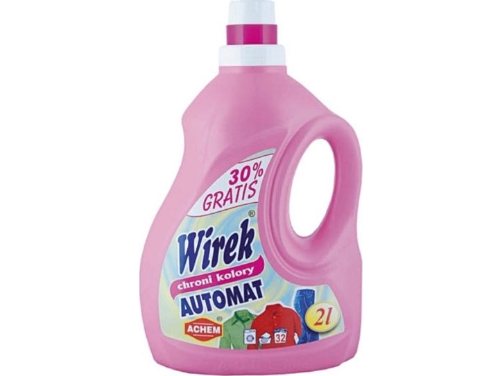 Achem vaskemiddel til automat WIREK farver 2 l
