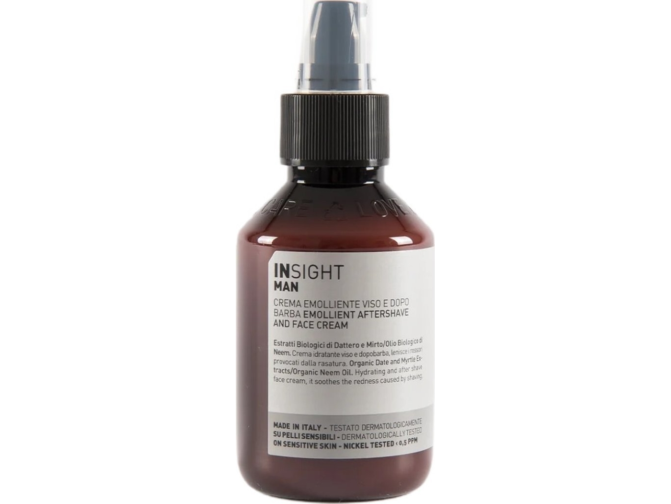 Man Emollient after shave and face cream