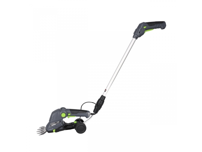 NAC 7,2 V akumuliatorinės žolės ir krūmų žirklės su teleskopine rankena