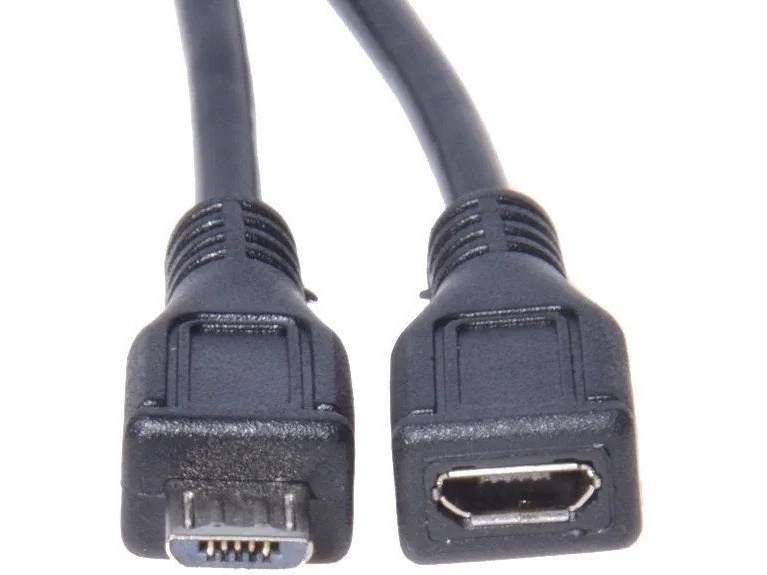 Kabelis USB PremiumCord microUSB - microUSB 3 m Juodas (ku2me3f)