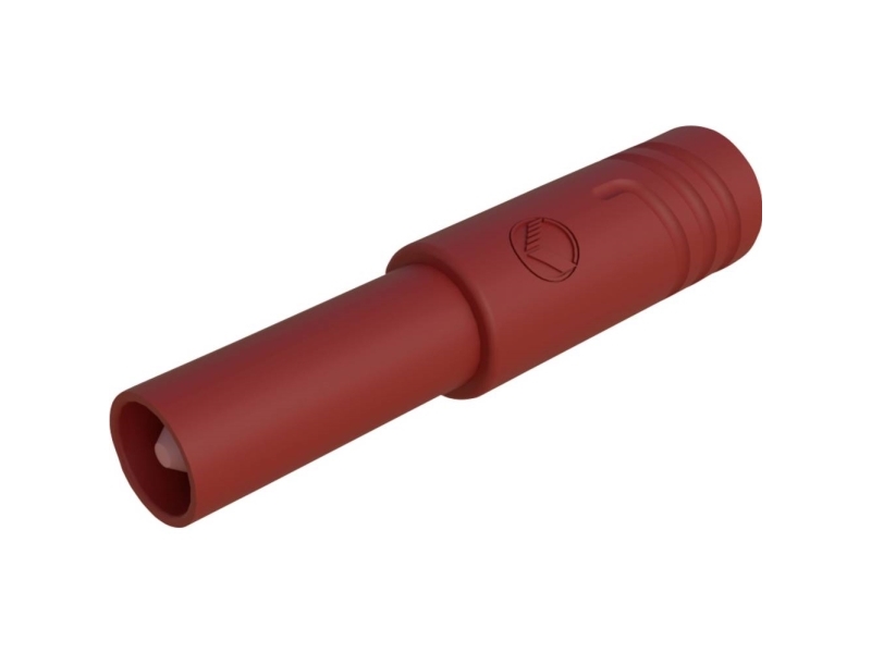 SKS Hirschmann ASS 4-2 rt Adapter Rød | EL Artiklar - Andra EL - krokodilnäbb | GameStuff