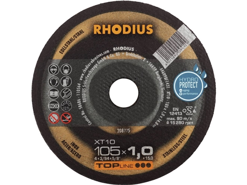 Rhodius Xt10 208775 Trennscheibe 230 Mm 25 St.