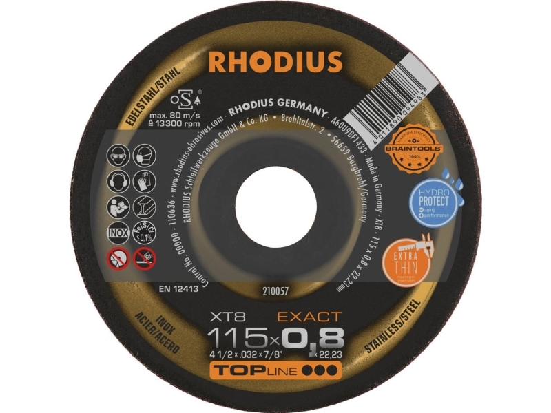 Rhodius Xt8 Exact 210057 Trennscheibe 50 Stk
