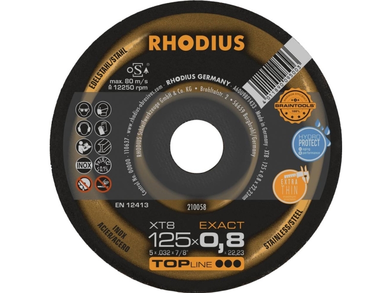 Trennscheibe Xt 08 125X0,8