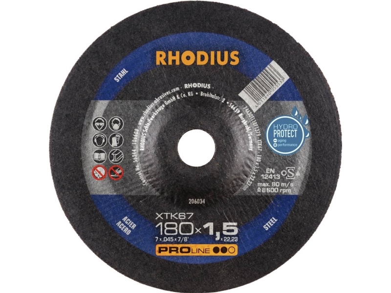 Rhodius Xtk67 206034 Skæreskive 25 Stk