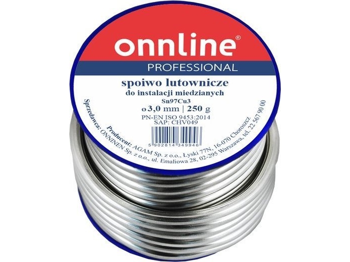 Onnline Lut Soft Sn97cu3 3.0Mm 250G Onnline