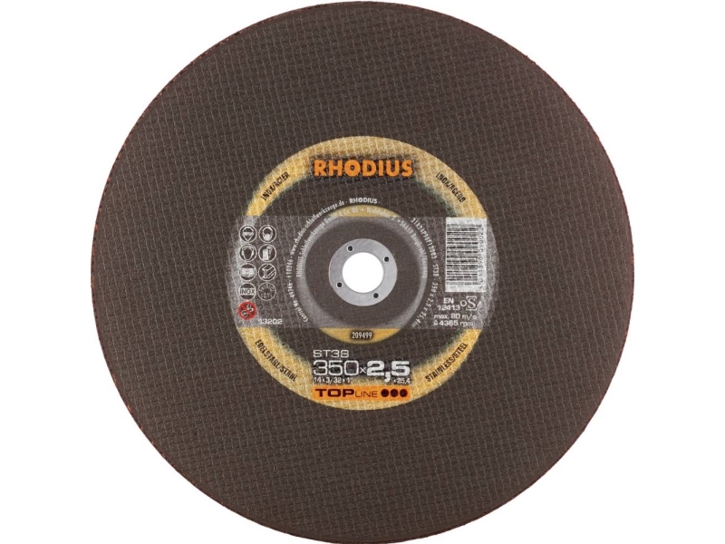Rhodius St38 Trennscheibe 10 Stk. 209499 10 Cm
