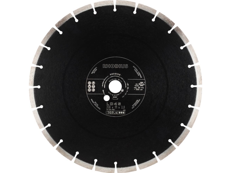 Rhodius LD45 303837 diamantskärskiva 1 st | Verktyg & Verkstad - Brickor & Ringar - Brickor | GameStuff