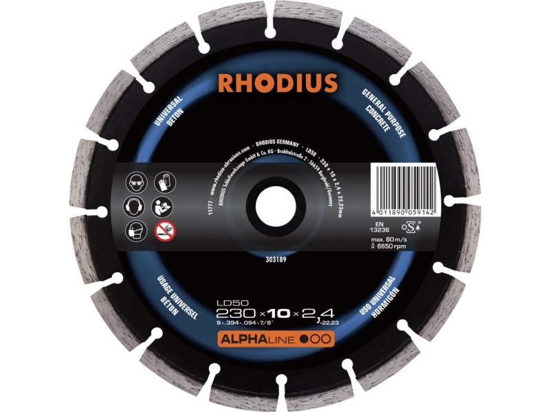 Diamantblad LD50 230mm | Elverktyg - Sågblad - Diamantblad | GameStuff